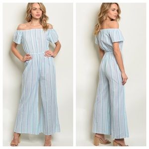 Striped Jumpsuit